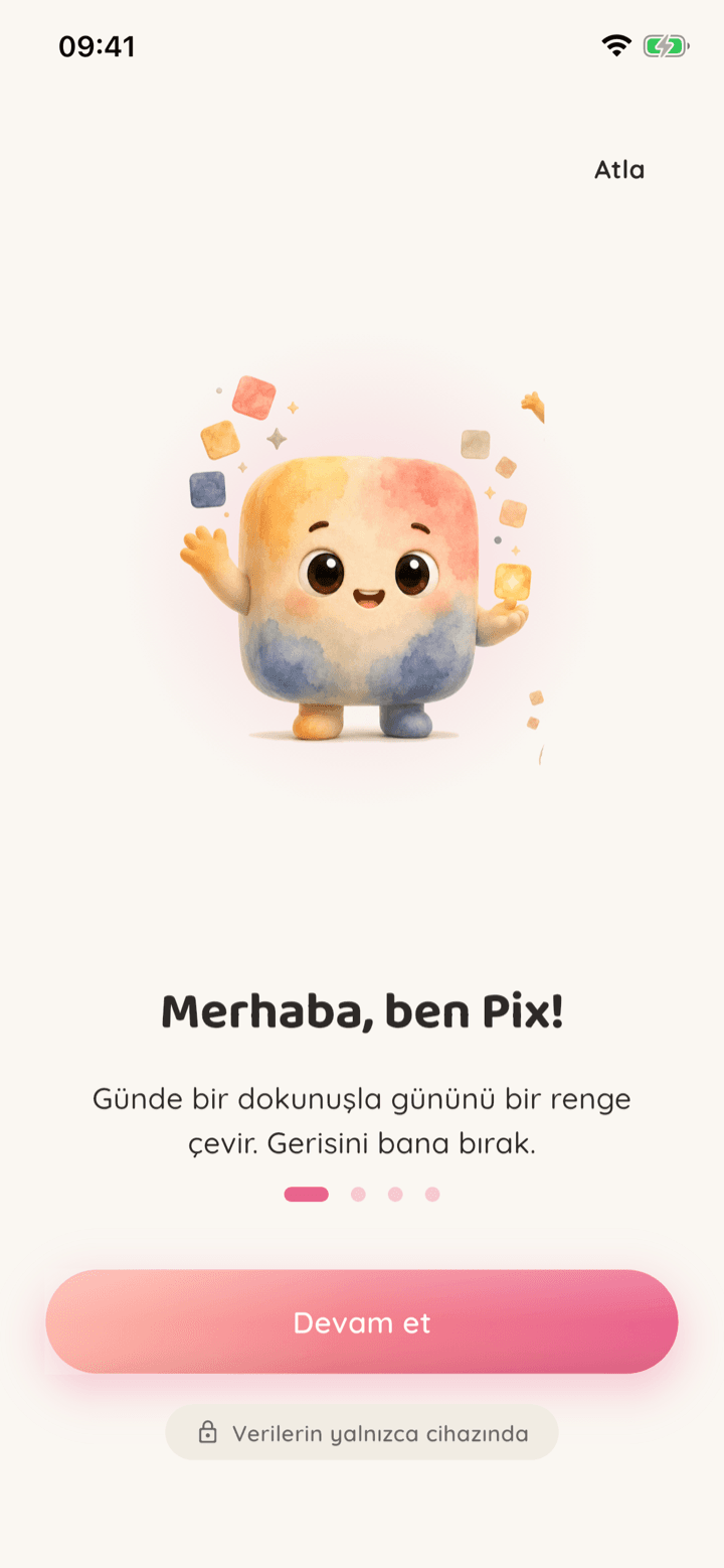 Her gününü bir renge çevir